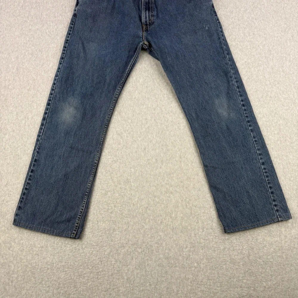 Vintage Levis Jeans Mens Fits 36x28 Blue 505 Straight Fit Regular Denim Cotton